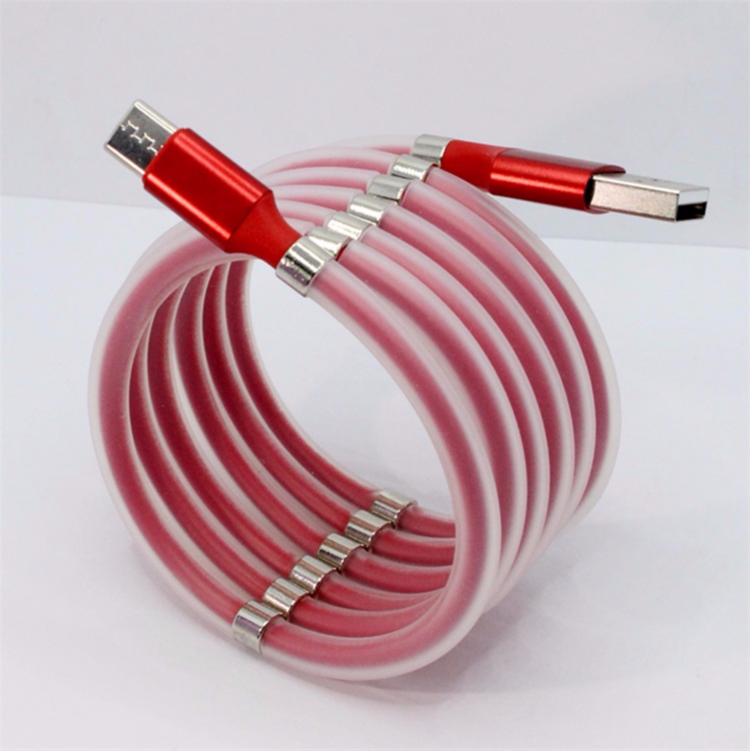 磁吸收納數據線