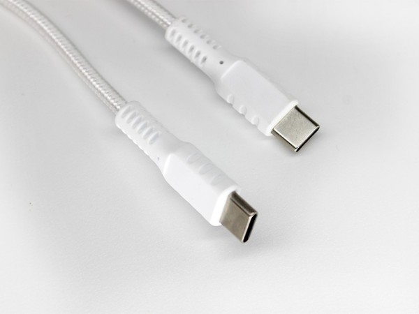 雙Type-C快充數(shù)據(jù)線，一體注塑成型設(shè)計(jì)，100W PD快充